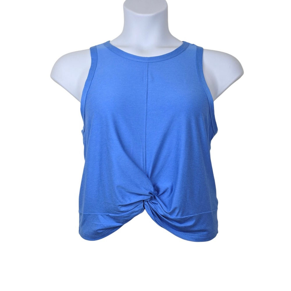 Old Navy Womens Sleeveless Blue Twist Front Tank Top Size M NWT